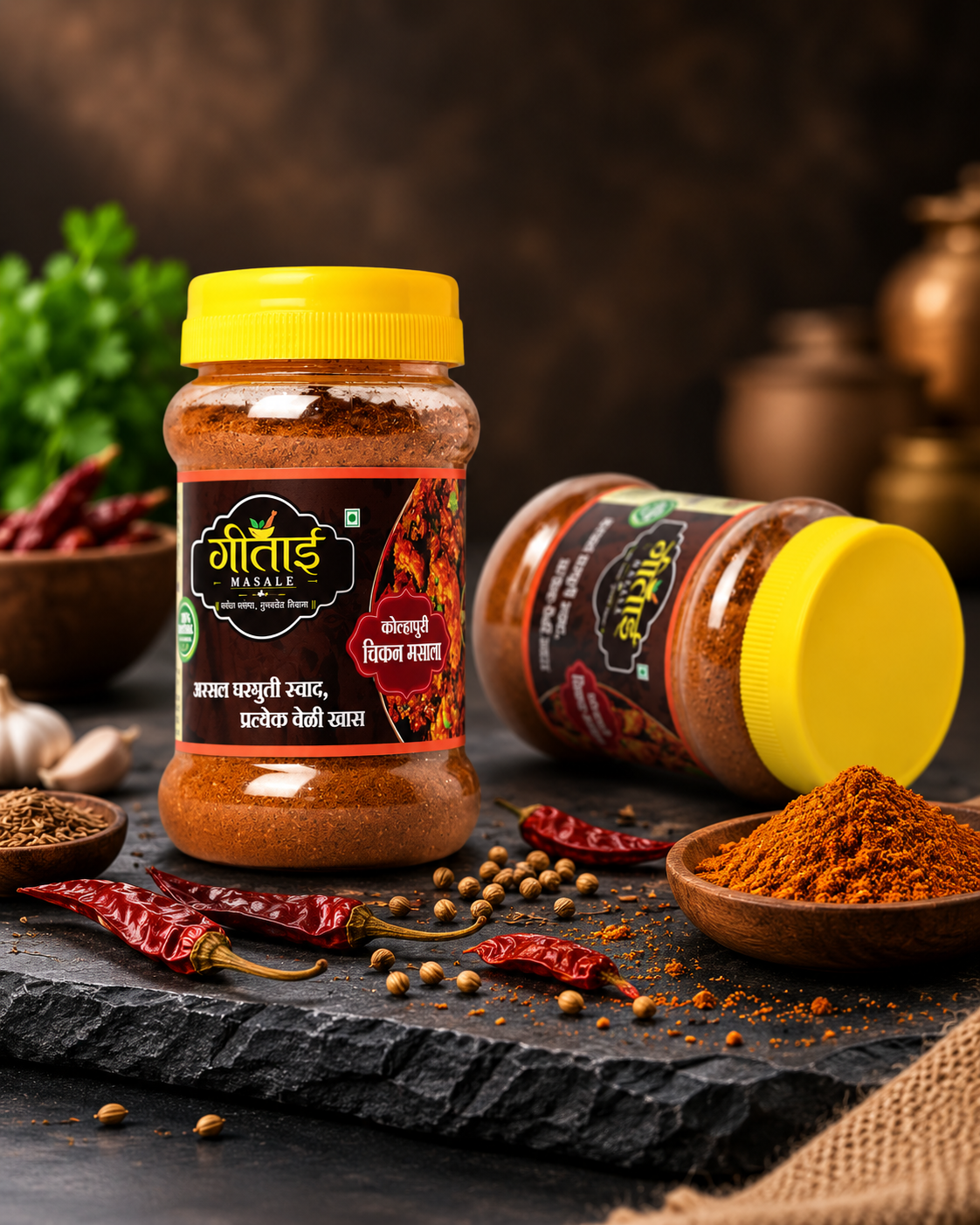 Kolhapuri Chicken Masala packet